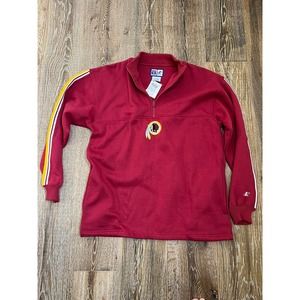 Vintage washington logo athletics nfl quarter zip